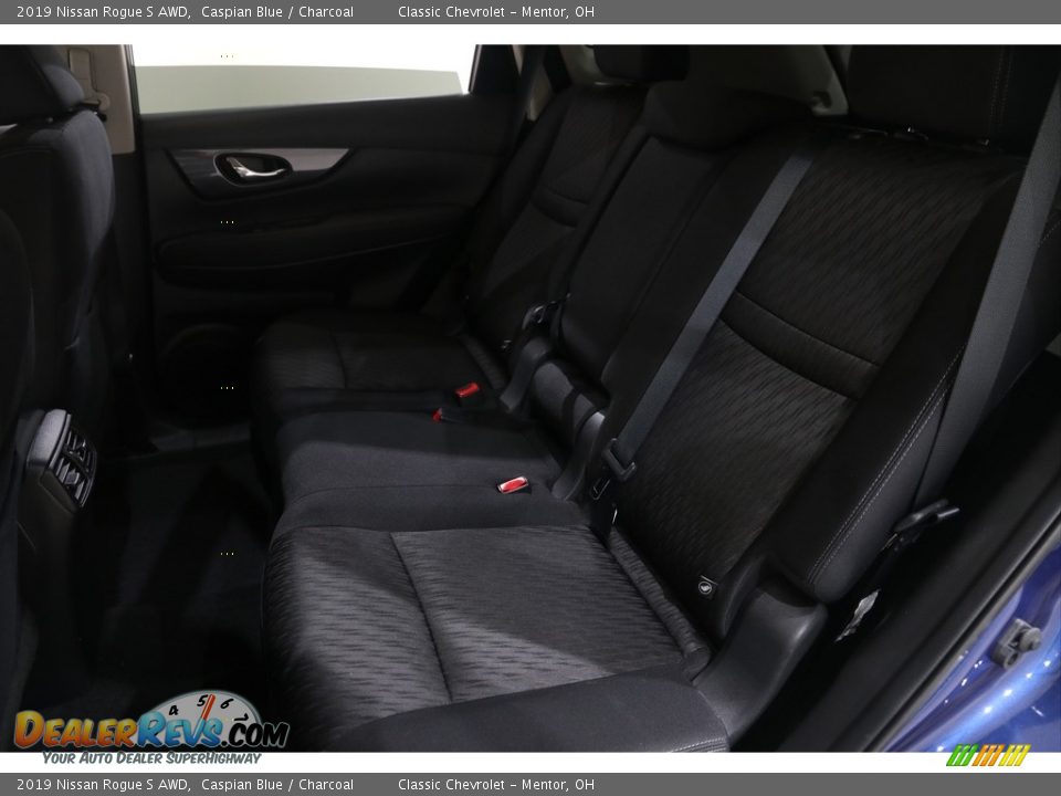 2019 Nissan Rogue S AWD Caspian Blue / Charcoal Photo #17