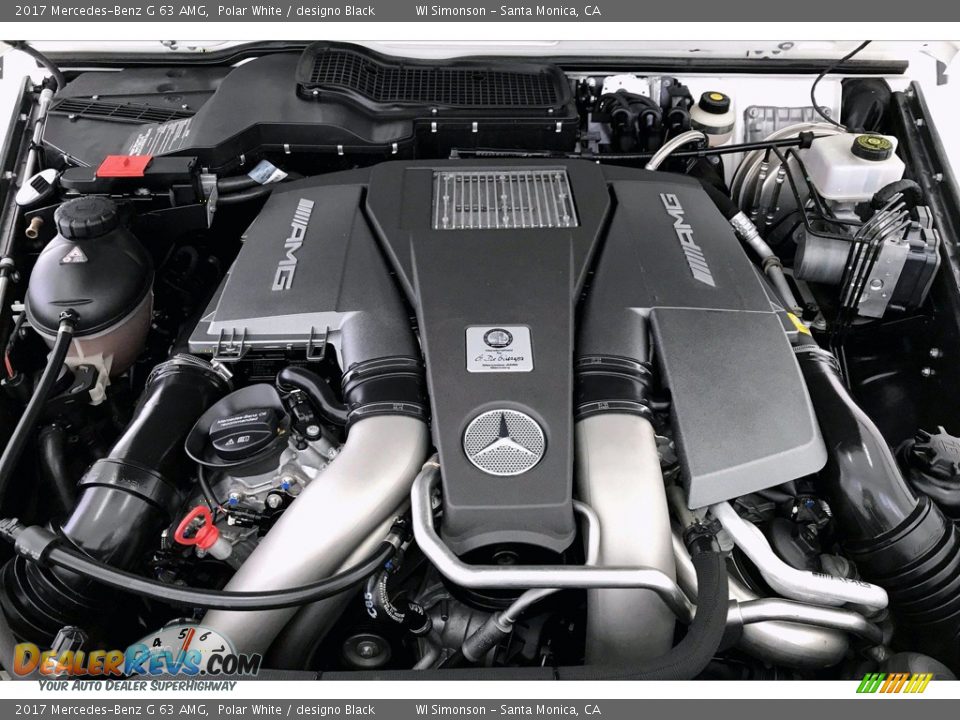 2017 Mercedes-Benz G 63 AMG 5.5 Liter AMG biturbo DOHC 32-Valve VVT V8 Engine Photo #9