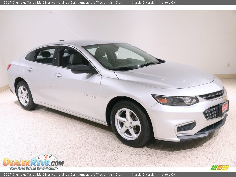 2017 Chevrolet Malibu LS Silver Ice Metallic / Dark Atmosphere/Medium Ash Gray Photo #1