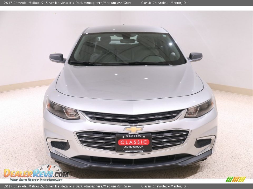 2017 Chevrolet Malibu LS Silver Ice Metallic / Dark Atmosphere/Medium Ash Gray Photo #2