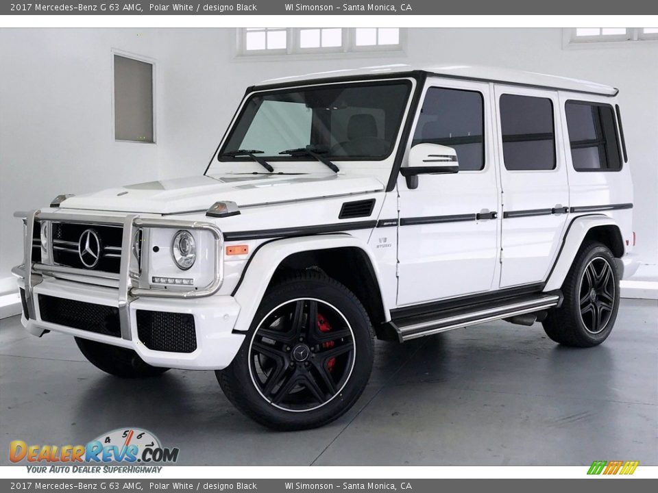 Front 3/4 View of 2017 Mercedes-Benz G 63 AMG Photo #12
