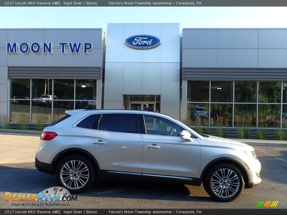 2017 Lincoln MKX Reserve AWD Ingot Silver / Ebony Photo #1