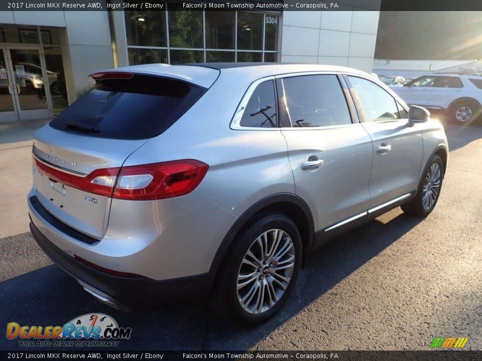 2017 Lincoln MKX Reserve AWD Ingot Silver / Ebony Photo #2