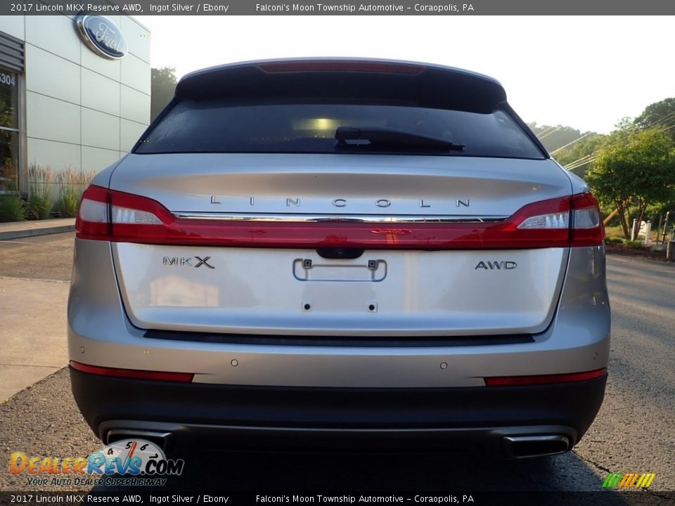 2017 Lincoln MKX Reserve AWD Ingot Silver / Ebony Photo #3