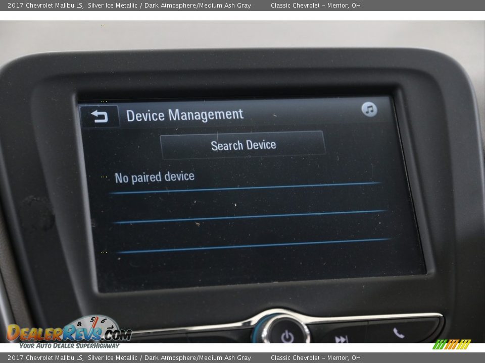 2017 Chevrolet Malibu LS Silver Ice Metallic / Dark Atmosphere/Medium Ash Gray Photo #12