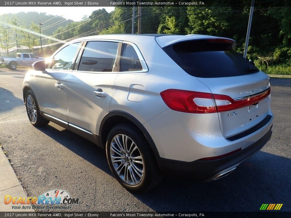 2017 Lincoln MKX Reserve AWD Ingot Silver / Ebony Photo #5