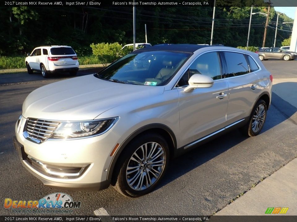 2017 Lincoln MKX Reserve AWD Ingot Silver / Ebony Photo #7