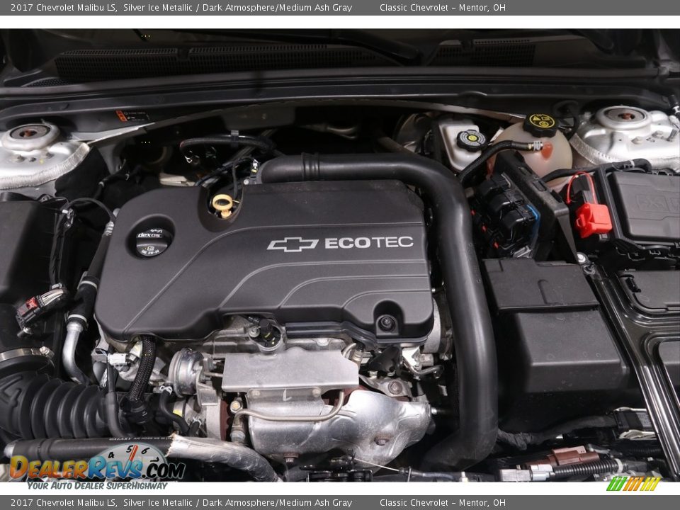 2017 Chevrolet Malibu LS Silver Ice Metallic / Dark Atmosphere/Medium Ash Gray Photo #18