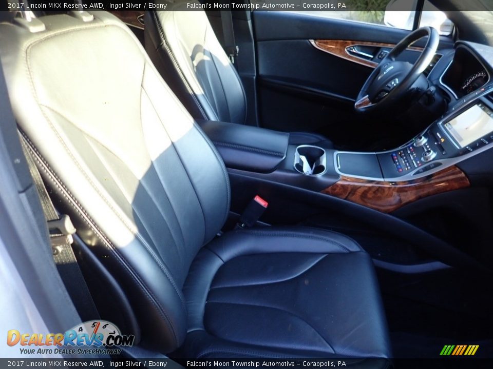 2017 Lincoln MKX Reserve AWD Ingot Silver / Ebony Photo #11
