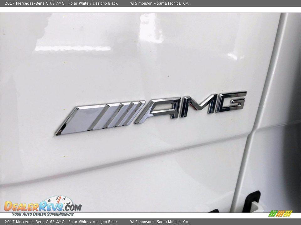 2017 Mercedes-Benz G 63 AMG Polar White / designo Black Photo #27
