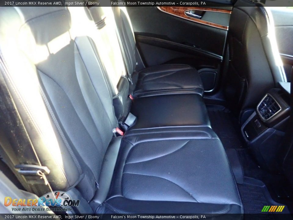 2017 Lincoln MKX Reserve AWD Ingot Silver / Ebony Photo #14