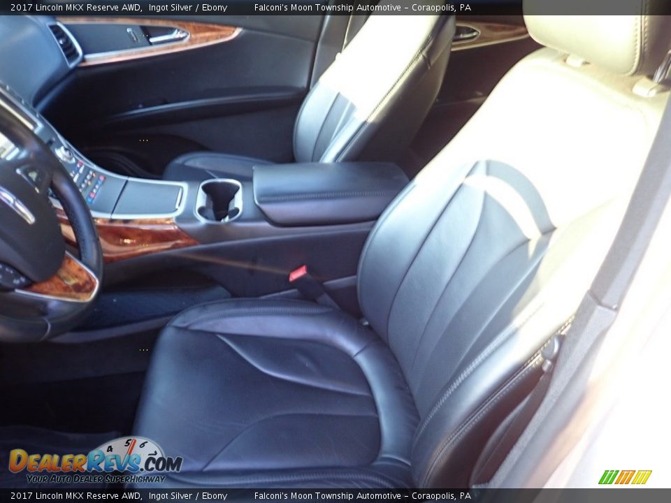 2017 Lincoln MKX Reserve AWD Ingot Silver / Ebony Photo #15