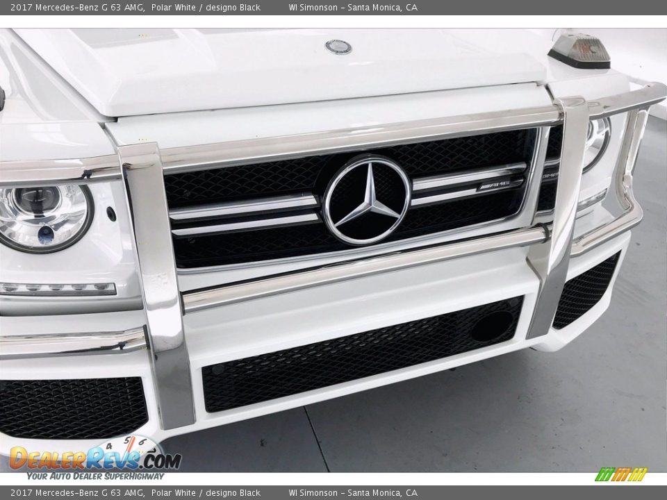 2017 Mercedes-Benz G 63 AMG Polar White / designo Black Photo #33