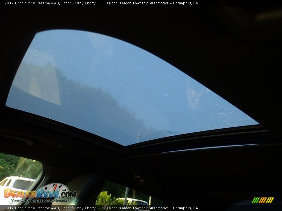 2017 Lincoln MKX Reserve AWD Ingot Silver / Ebony Photo #20