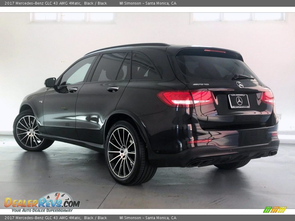 2017 Mercedes-Benz GLC 43 AMG 4Matic Black / Black Photo #10