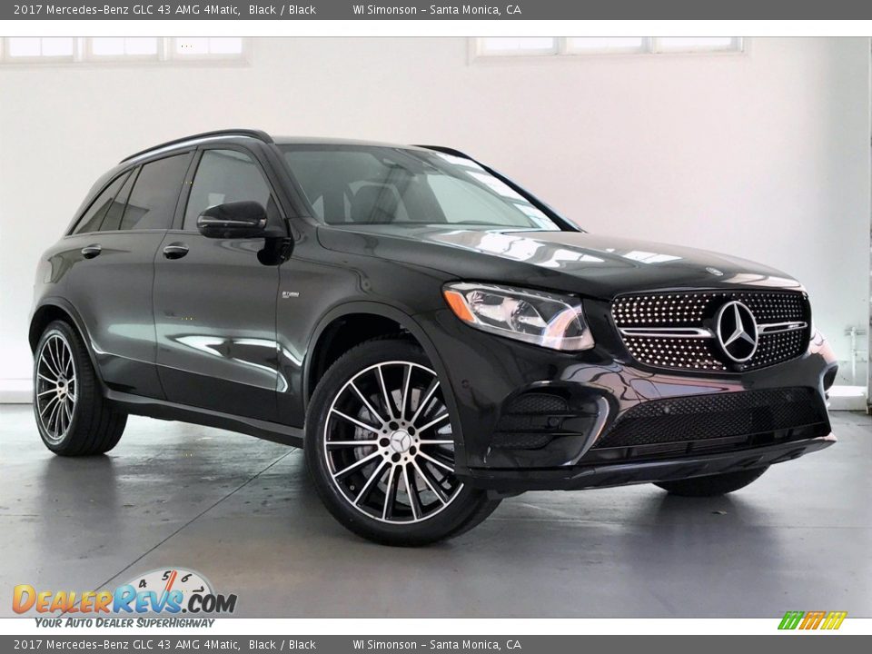 2017 Mercedes-Benz GLC 43 AMG 4Matic Black / Black Photo #34