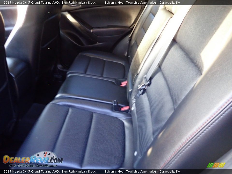 Rear Seat of 2015 Mazda CX-5 Grand Touring AWD Photo #16