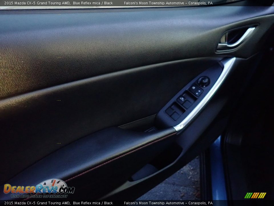 2015 Mazda CX-5 Grand Touring AWD Blue Reflex mica / Black Photo #18