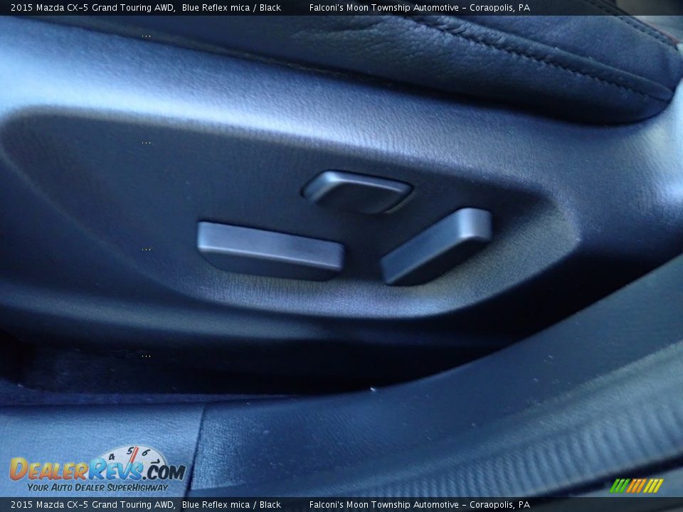 2015 Mazda CX-5 Grand Touring AWD Blue Reflex mica / Black Photo #19