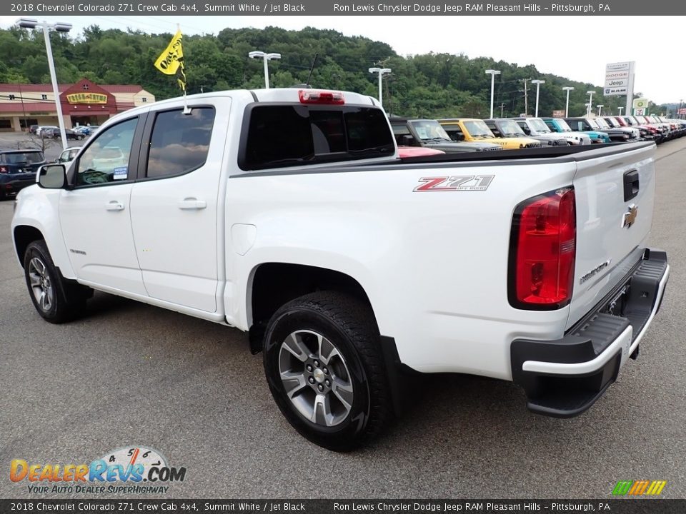 2018 Chevrolet Colorado Z71 Crew Cab 4x4 Summit White / Jet Black Photo #3