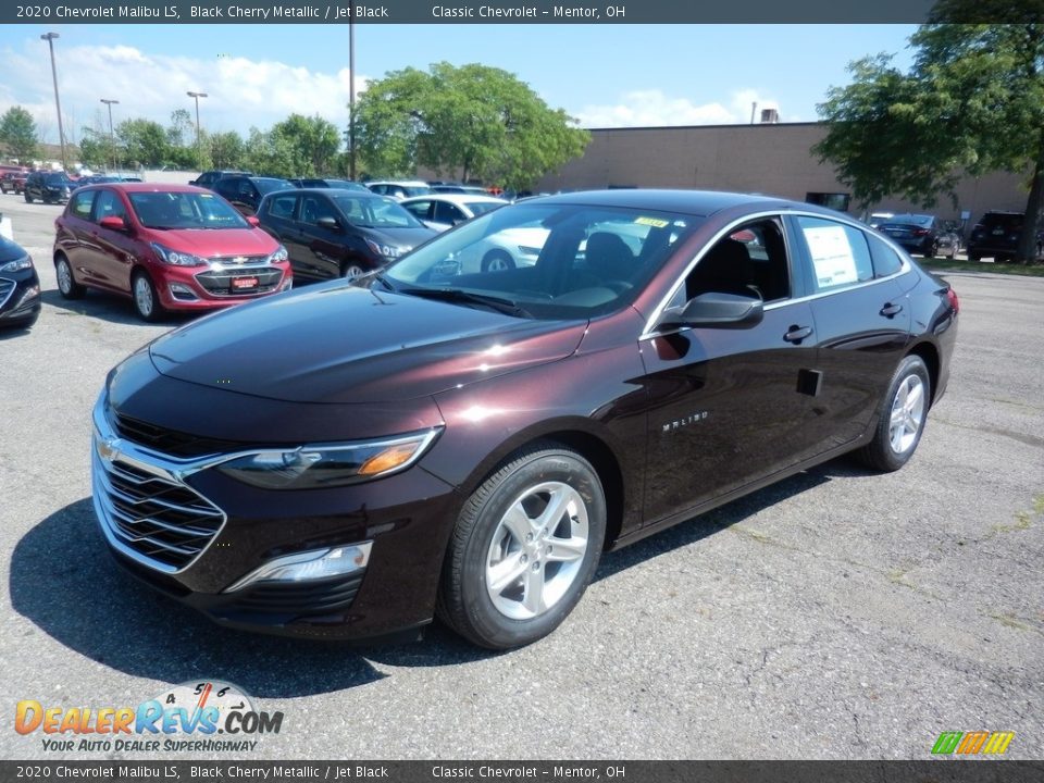 2020 Chevrolet Malibu LS Black Cherry Metallic / Jet Black Photo #1