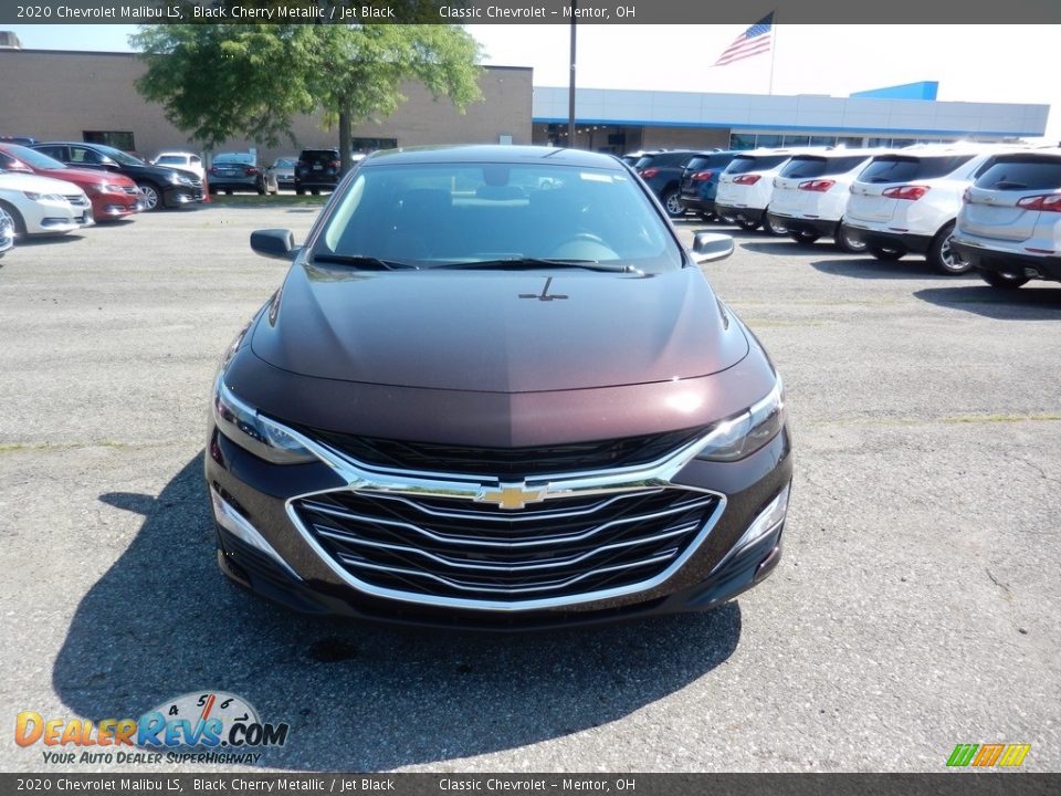 2020 Chevrolet Malibu LS Black Cherry Metallic / Jet Black Photo #2