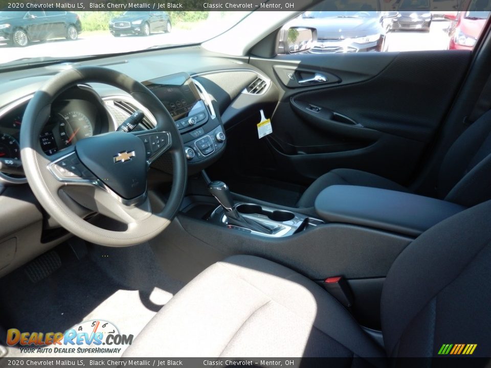 2020 Chevrolet Malibu LS Black Cherry Metallic / Jet Black Photo #6