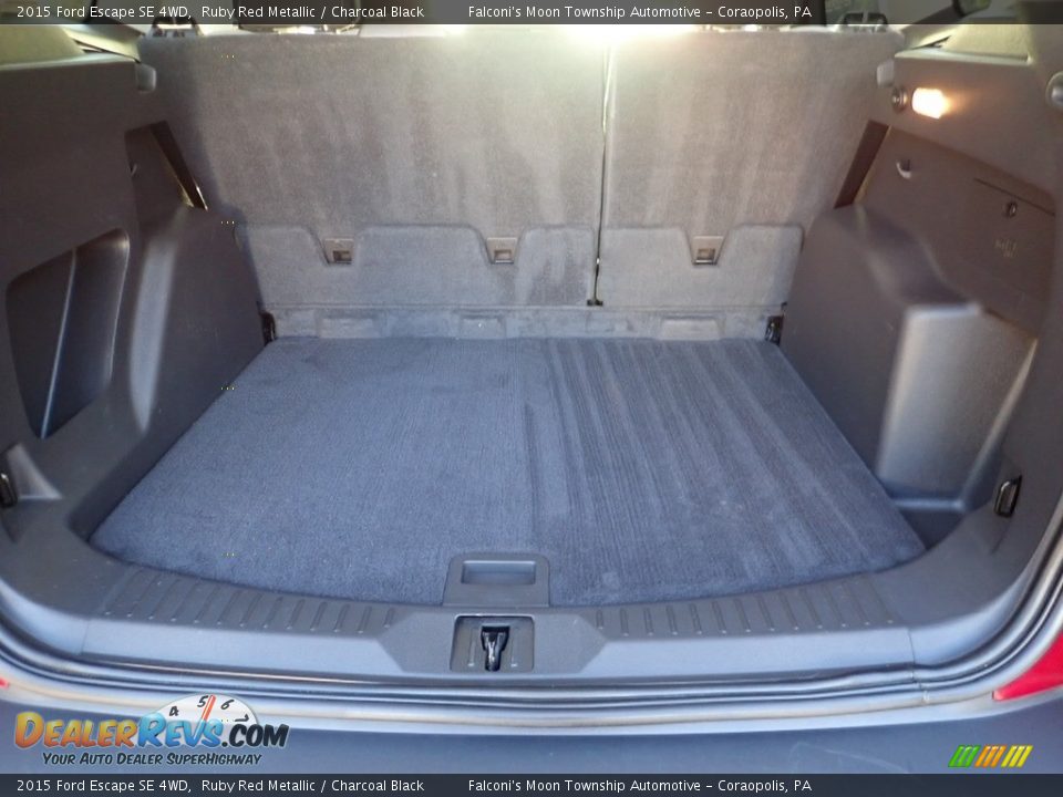 2015 Ford Escape SE 4WD Ruby Red Metallic / Charcoal Black Photo #4