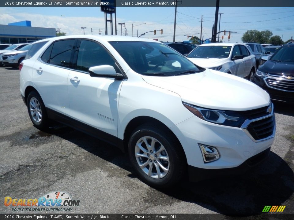 2020 Chevrolet Equinox LT AWD Summit White / Jet Black Photo #3