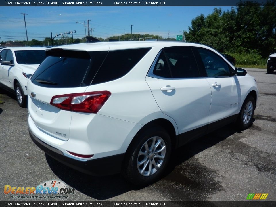 2020 Chevrolet Equinox LT AWD Summit White / Jet Black Photo #4