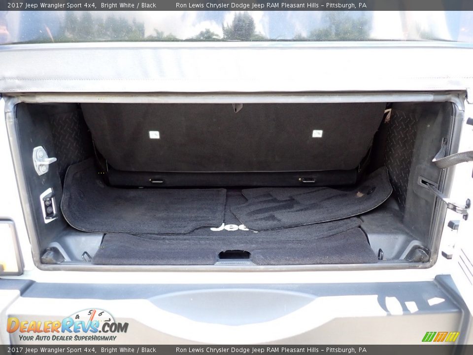 2017 Jeep Wrangler Sport 4x4 Bright White / Black Photo #5