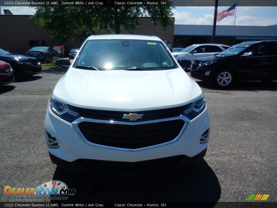 2020 Chevrolet Equinox LS AWD Summit White / Ash Gray Photo #2