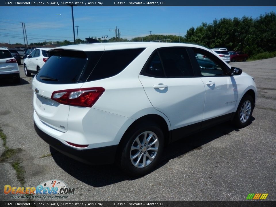 2020 Chevrolet Equinox LS AWD Summit White / Ash Gray Photo #4