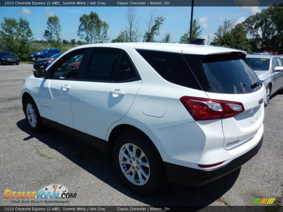 2020 Chevrolet Equinox LS AWD Summit White / Ash Gray Photo #5