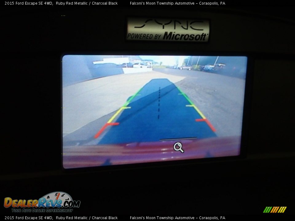 2015 Ford Escape SE 4WD Ruby Red Metallic / Charcoal Black Photo #25