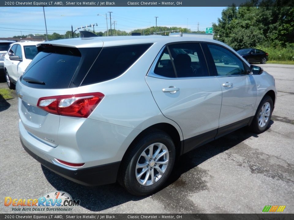 2020 Chevrolet Equinox LT AWD Silver Ice Metallic / Jet Black Photo #4