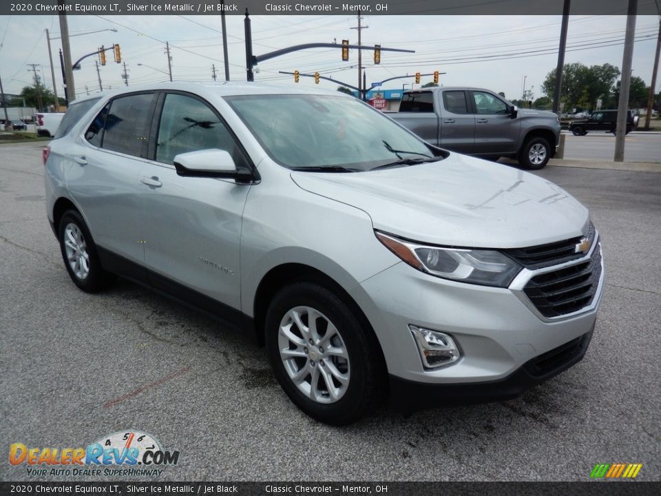 2020 Chevrolet Equinox LT Silver Ice Metallic / Jet Black Photo #3