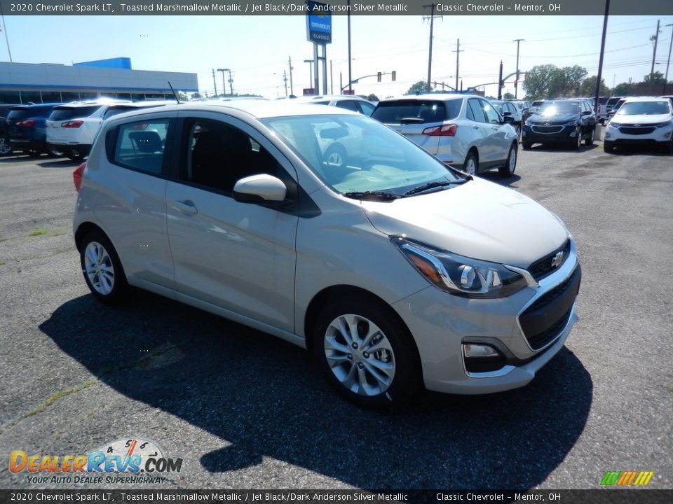 2020 Chevrolet Spark LT Toasted Marshmallow Metallic / Jet Black/Dark Anderson Silver Metallic Photo #3