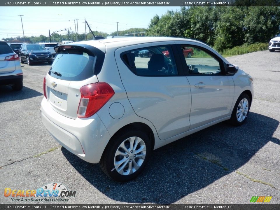 2020 Chevrolet Spark LT Toasted Marshmallow Metallic / Jet Black/Dark Anderson Silver Metallic Photo #4