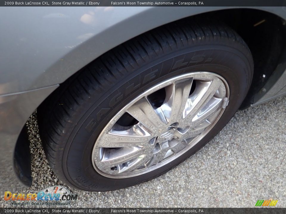 2009 Buick LaCrosse CXL Stone Gray Metallic / Ebony Photo #2