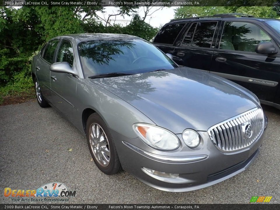 2009 Buick LaCrosse CXL Stone Gray Metallic / Ebony Photo #4