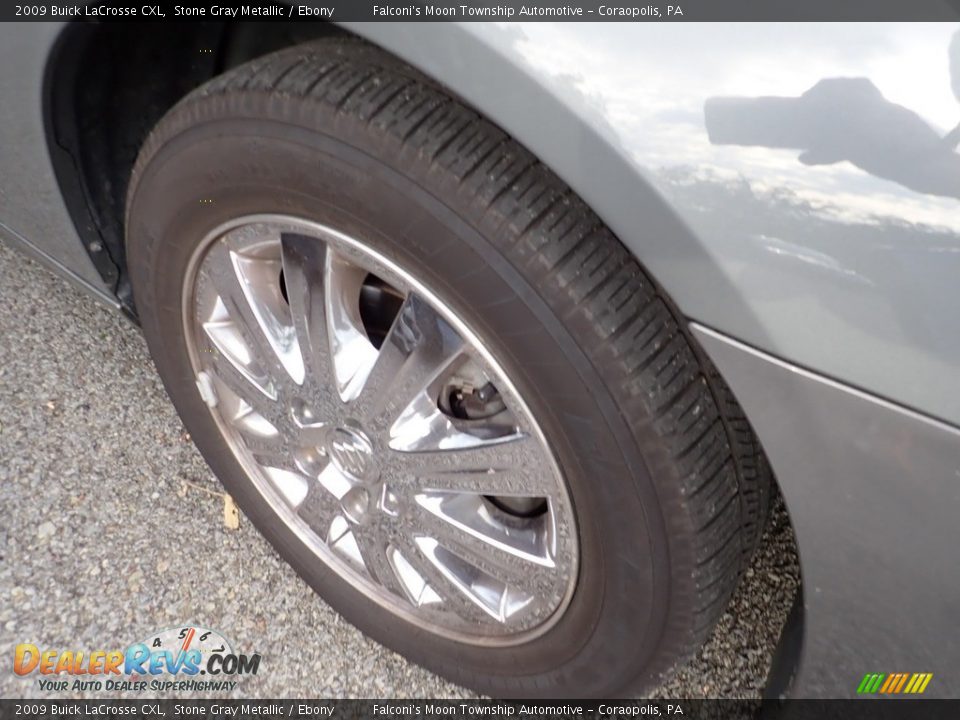 2009 Buick LaCrosse CXL Stone Gray Metallic / Ebony Photo #5