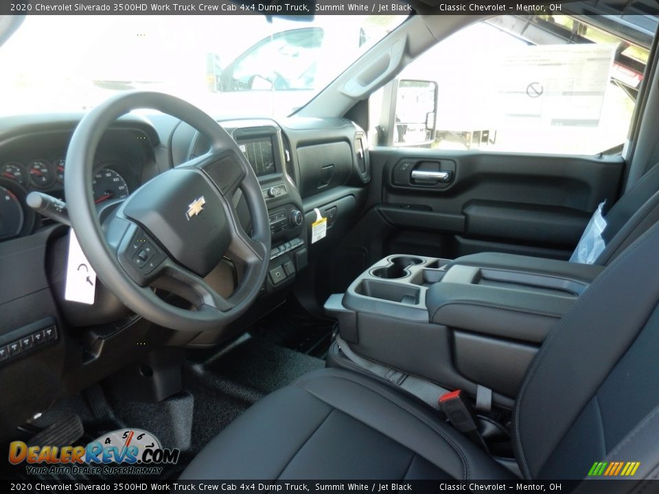 2020 Chevrolet Silverado 3500HD Work Truck Crew Cab 4x4 Dump Truck Summit White / Jet Black Photo #6