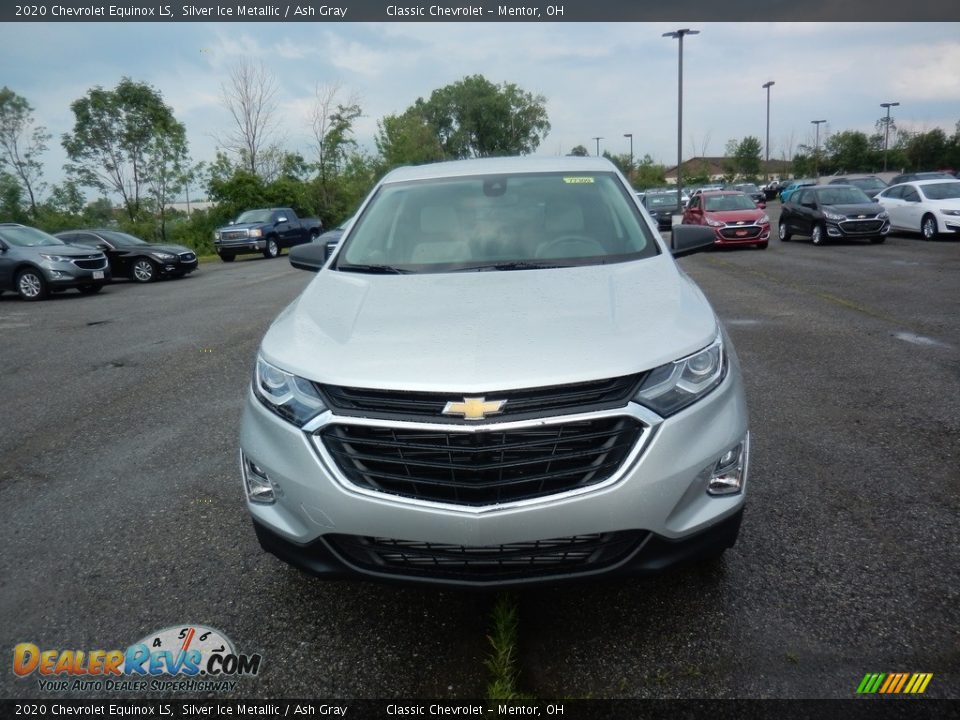 2020 Chevrolet Equinox LS Silver Ice Metallic / Ash Gray Photo #2