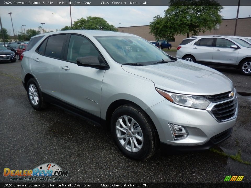 2020 Chevrolet Equinox LS Silver Ice Metallic / Ash Gray Photo #3