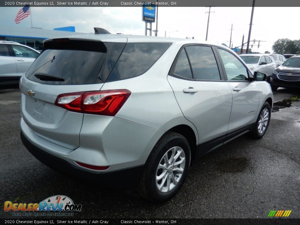 2020 Chevrolet Equinox LS Silver Ice Metallic / Ash Gray Photo #4