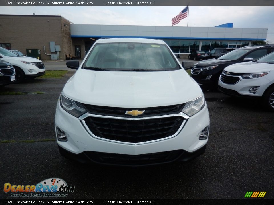 2020 Chevrolet Equinox LS Summit White / Ash Gray Photo #2