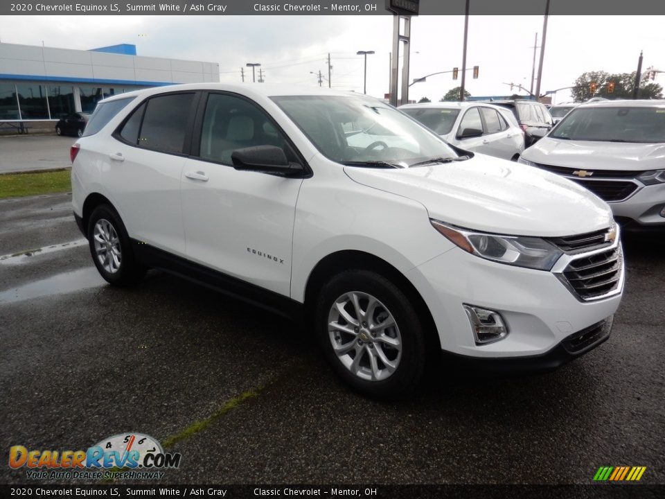 2020 Chevrolet Equinox LS Summit White / Ash Gray Photo #3