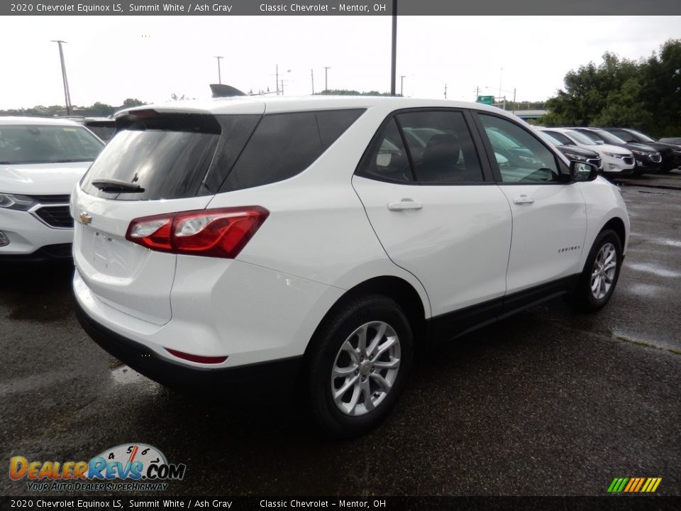 2020 Chevrolet Equinox LS Summit White / Ash Gray Photo #4