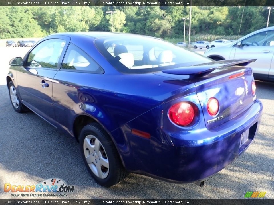 2007 Chevrolet Cobalt LT Coupe Pace Blue / Gray Photo #2